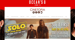 Desktop Screenshot of cinetopiatheaters.com